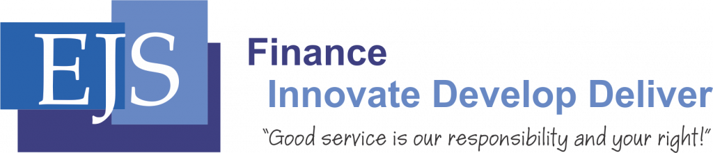 EJS Finance Logo - With Slogan